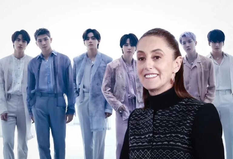 Sheinbaum por BTS