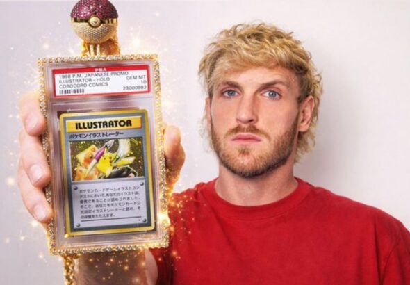 Logan Paul destruye el mercado con la carta Pokémon más cara