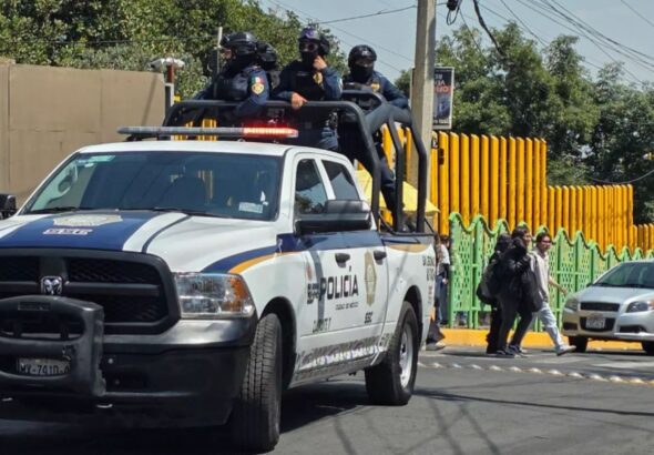 Operativo de seguridad en CCH Sur tras alertas en redes sociales