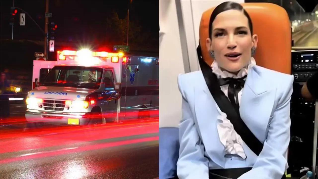Natalia Jiménez usa ambulancia y desata polémica en redes