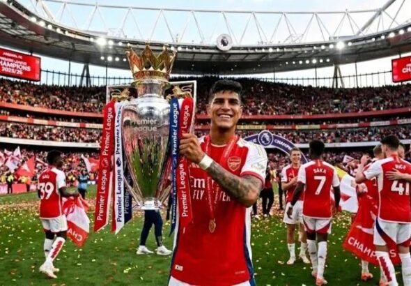 Arsenal es campeón de Premier League tras empate de Manchester City