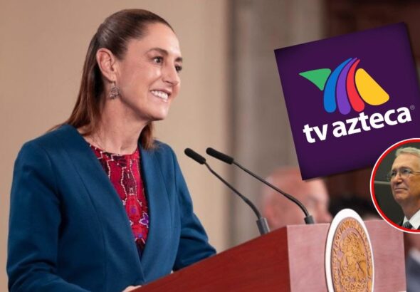 TV Azteca estalla contra Sheinbaum por polémico llamado al boicot