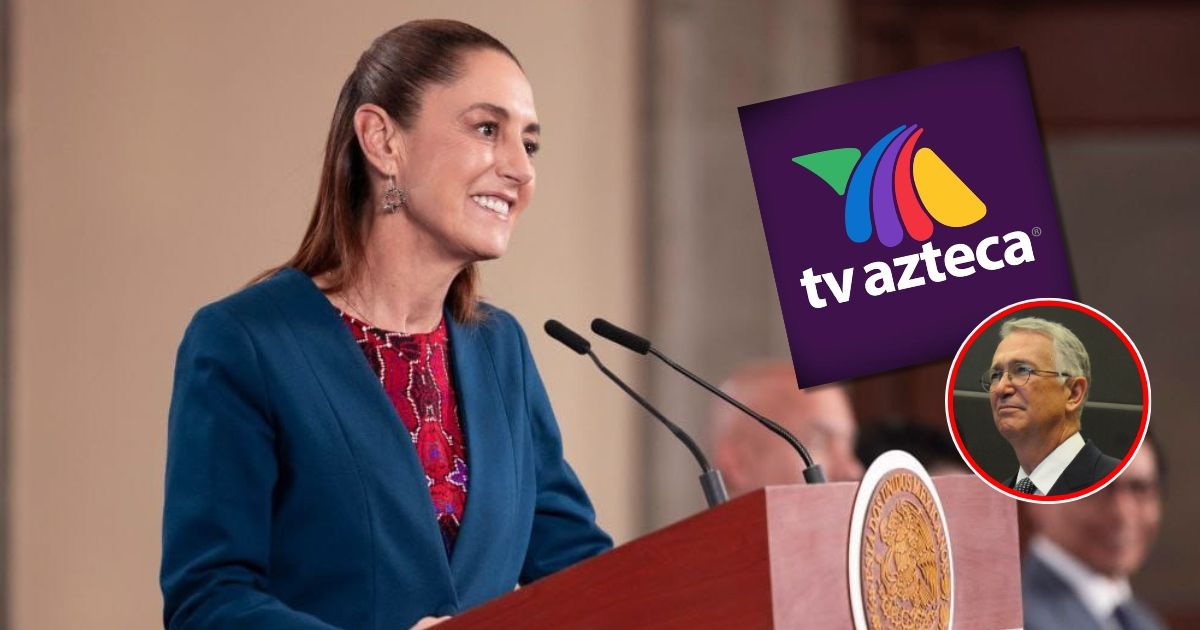 TV Azteca estalla contra Sheinbaum por polémico llamado al boicot
