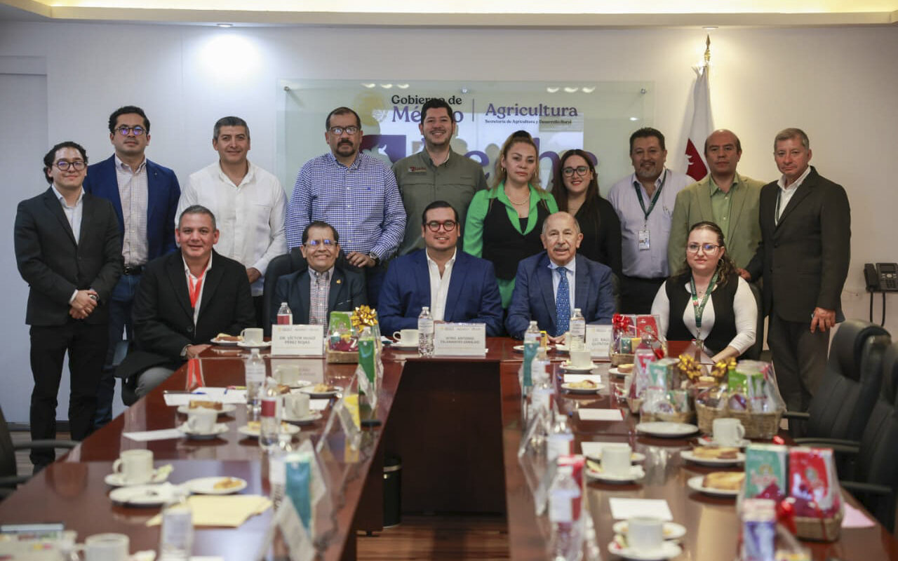 Reunión institucional para el convenio de Leche para el Bienestar e Inafed
