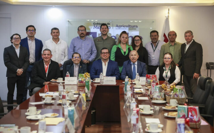 Reunión institucional para el convenio de Leche para el Bienestar e Inafed