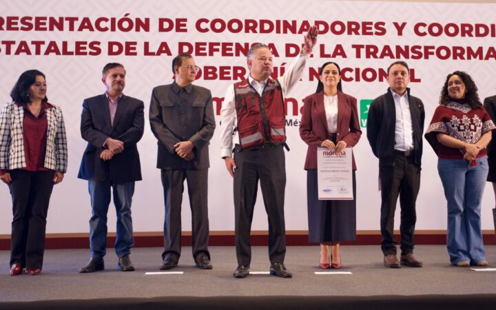 Santiago Nieto rinde protesta como coordinador de la transformación en Querétaro